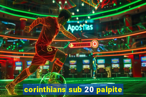 corinthians sub 20 palpite